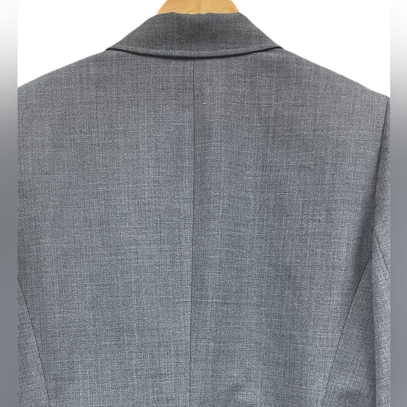 Antonio Melani Three Button Blazer Jacket Gray Size 14 - Picture 4 of 7